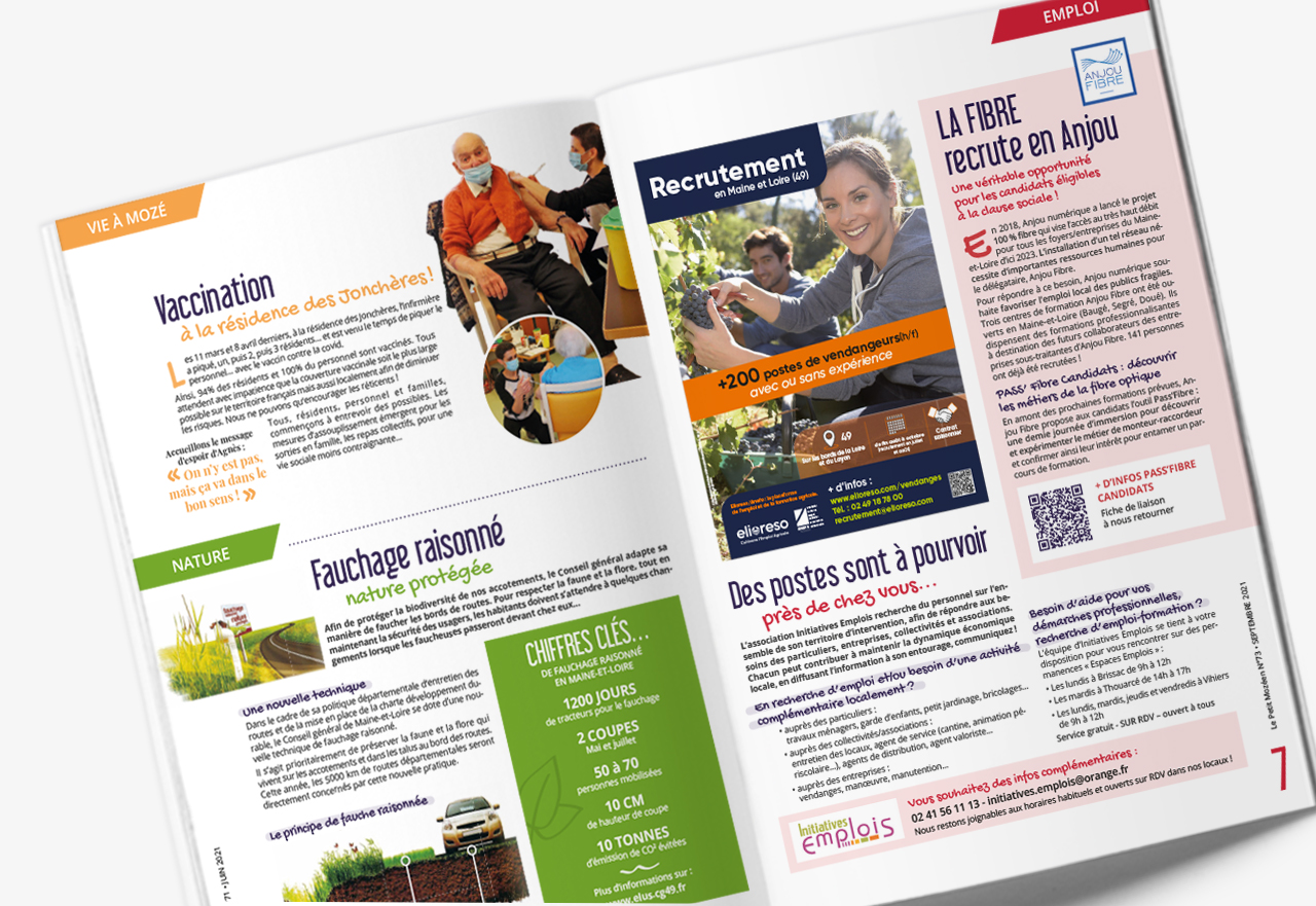 Pages internes du petit Mozéen