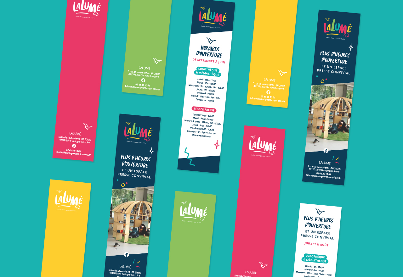 Marques pages Lalumé