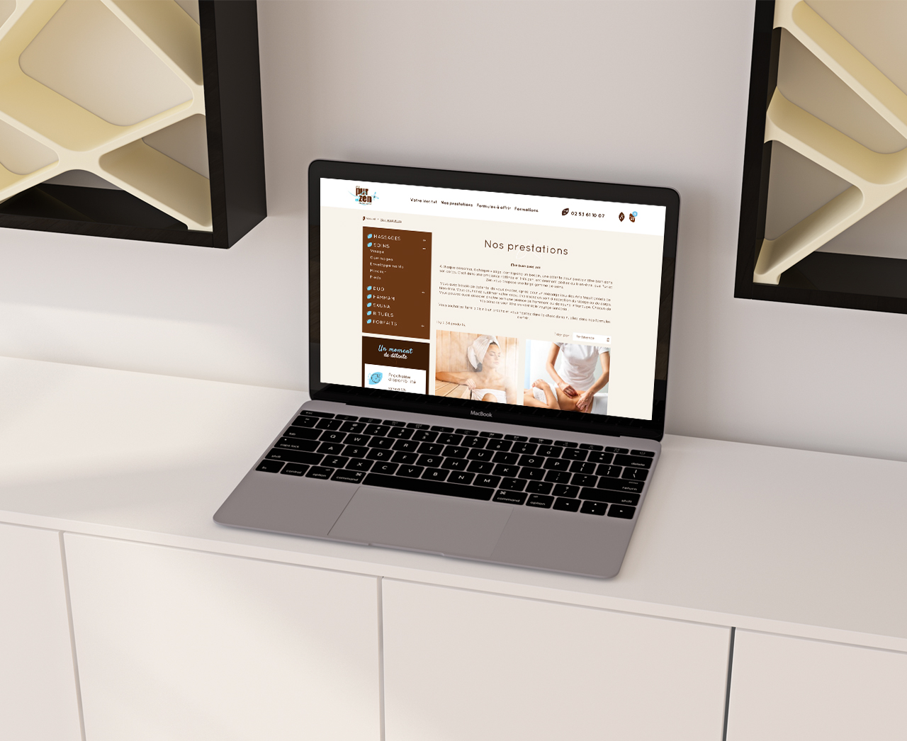 Page d'accueil Pur et Zen