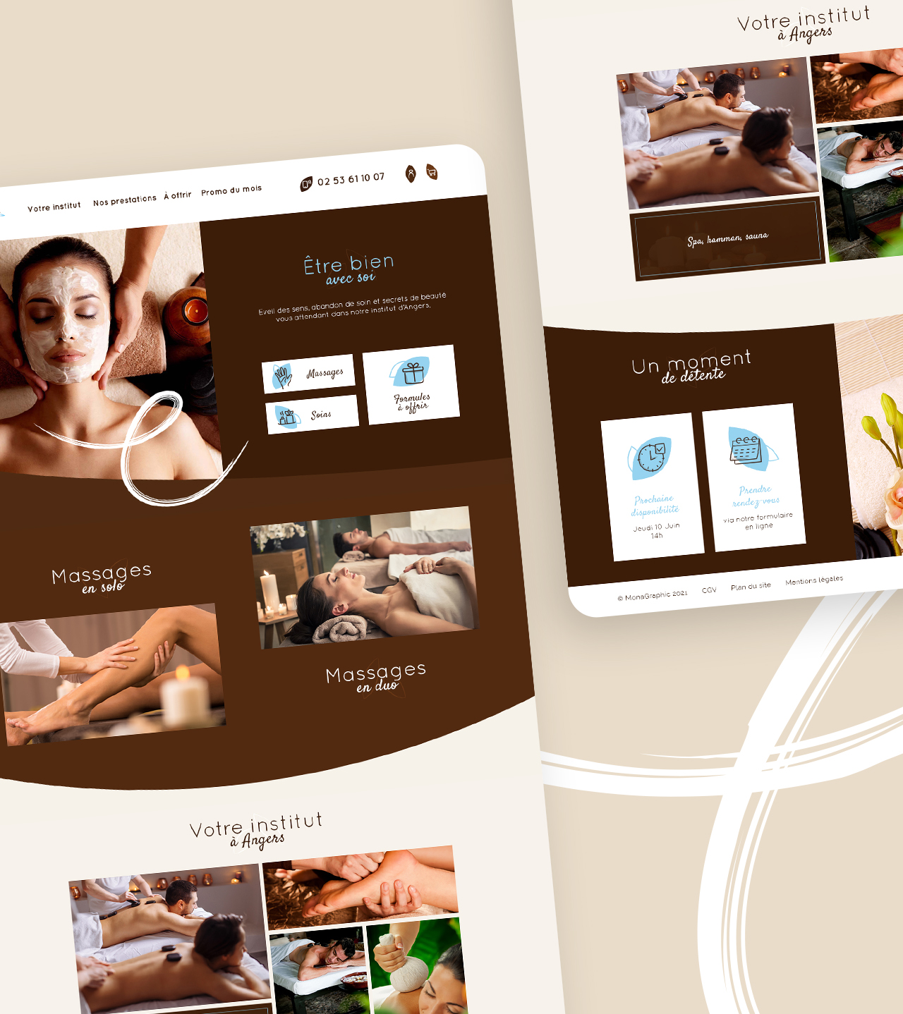 Présentation du site web Pur et Zen